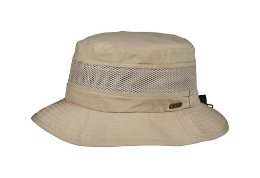 Dorfman Pacific 7499387 Khaki Insect Repelling Hat  Nylon