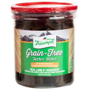 Triumph 486157 20 oz Grain Free Jerky Bites, Lamp