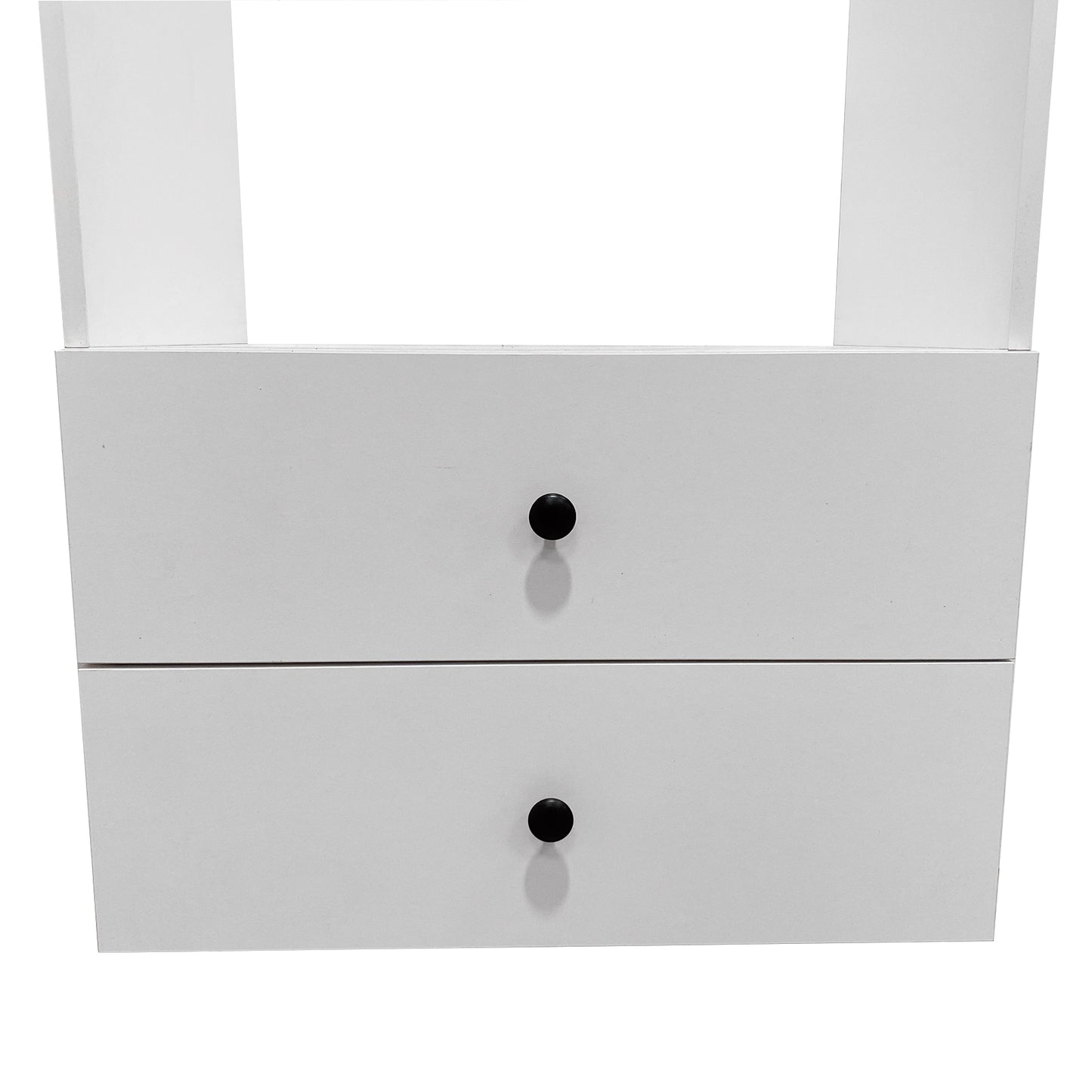 A2 Modular Closet Organizer Open Wardrobe  White