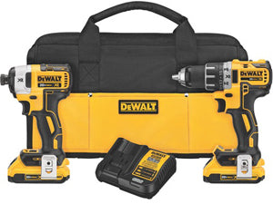 Dewalt-Black & Decker DWDCK283D2 20V Max Compact Drill & Impact Combo