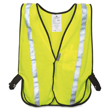 3M MMM9460180030T Safety Vest- Reflective Clothing- One-Size- Adj.- Ye